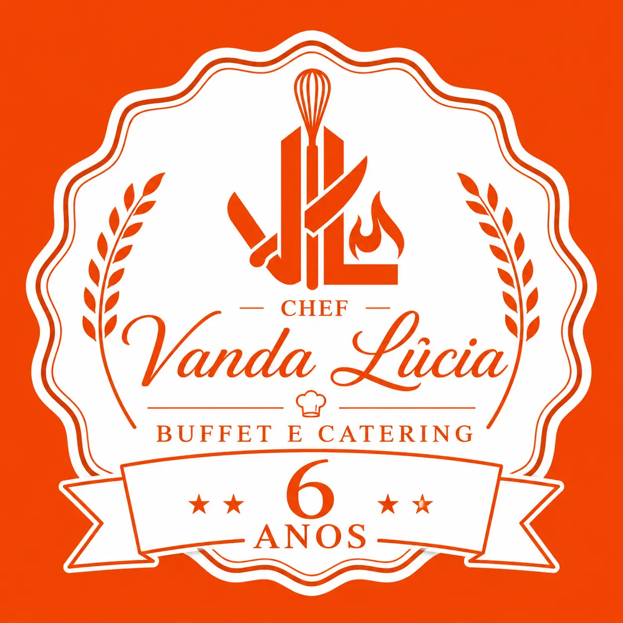 Chef Vanda Lúcia, 6 anos de atuação