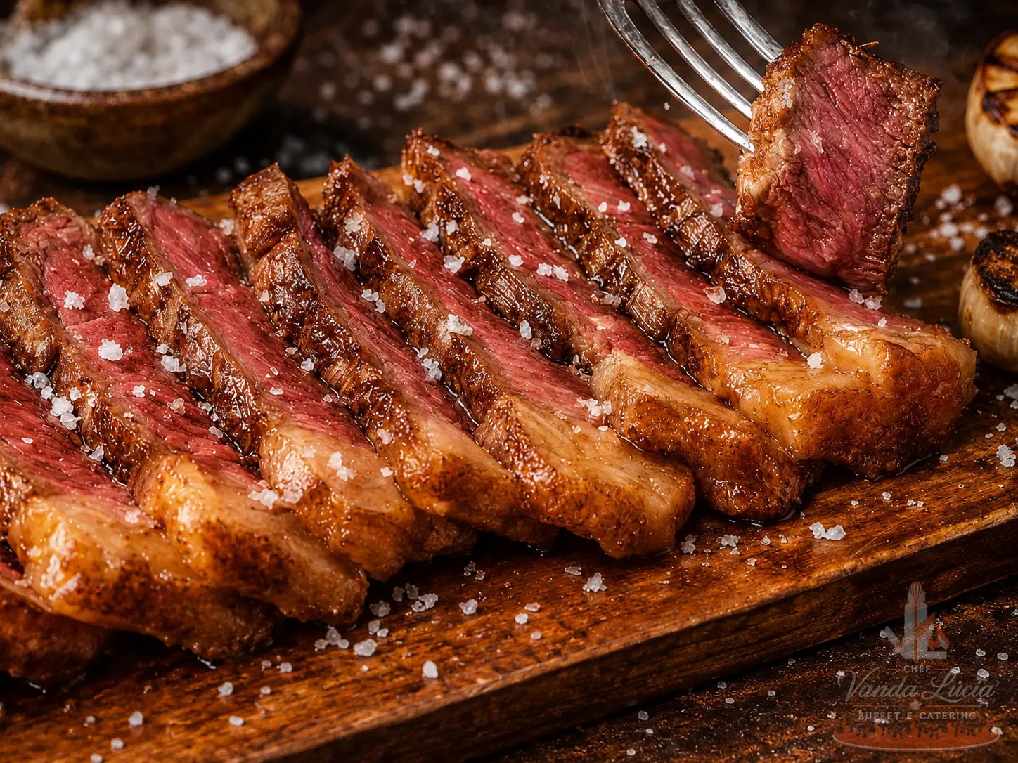 Churrasco fogo de chão da Chef Vanda Lúcia